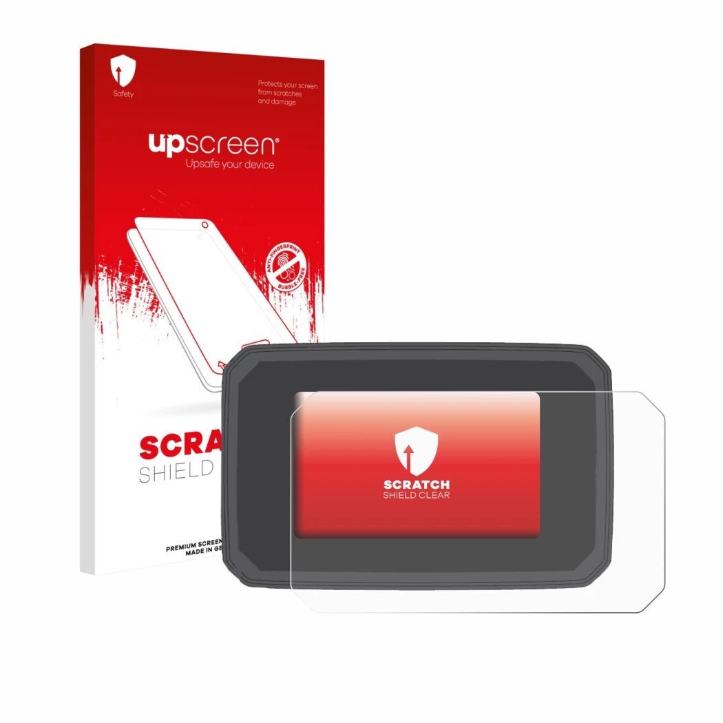 Front side of a product packaging with the brand logo upscreen. Next to it is the device Honda Forza 750 2025 shown with the c