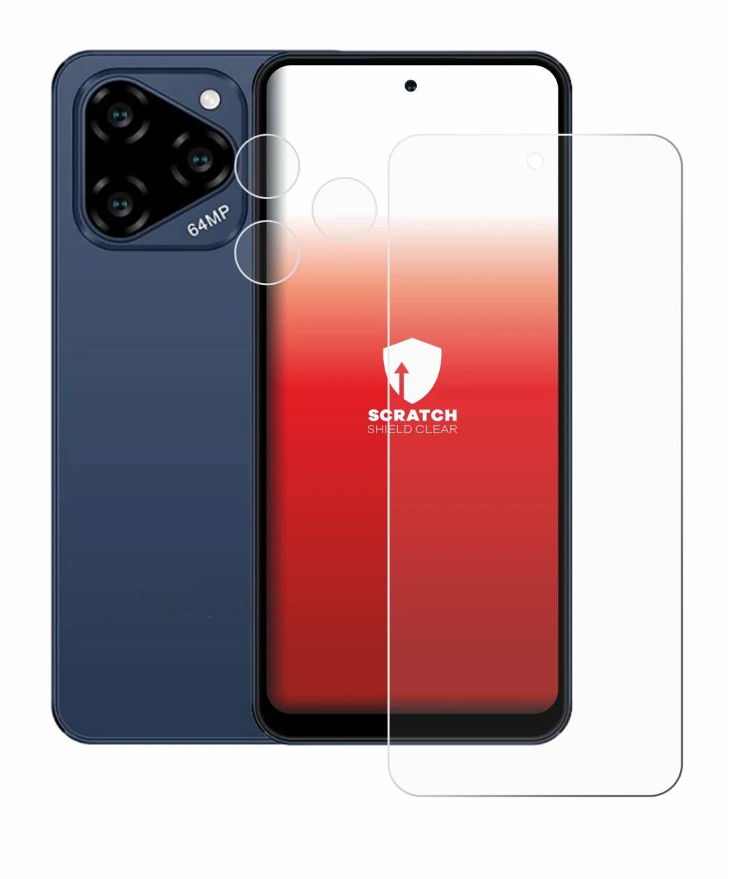 Image of the device Acer Acerone Liquid S262F5 (Front+Camera) with a wide variety of screen protectors.