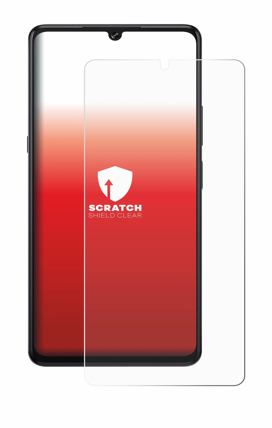 Image of the device Cubot X100 with a wide variety of screen protectors.