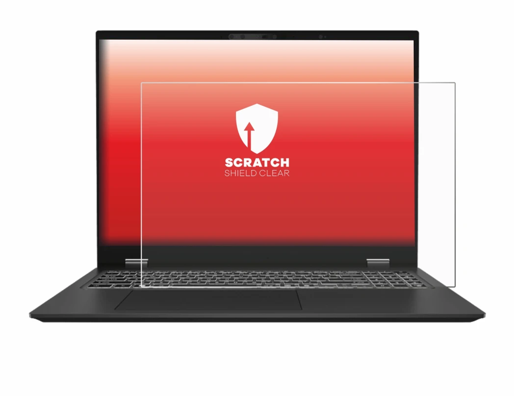 Image of the device MSI Prestige 16 AI Evo B1M with a wide variety of screen protectors.