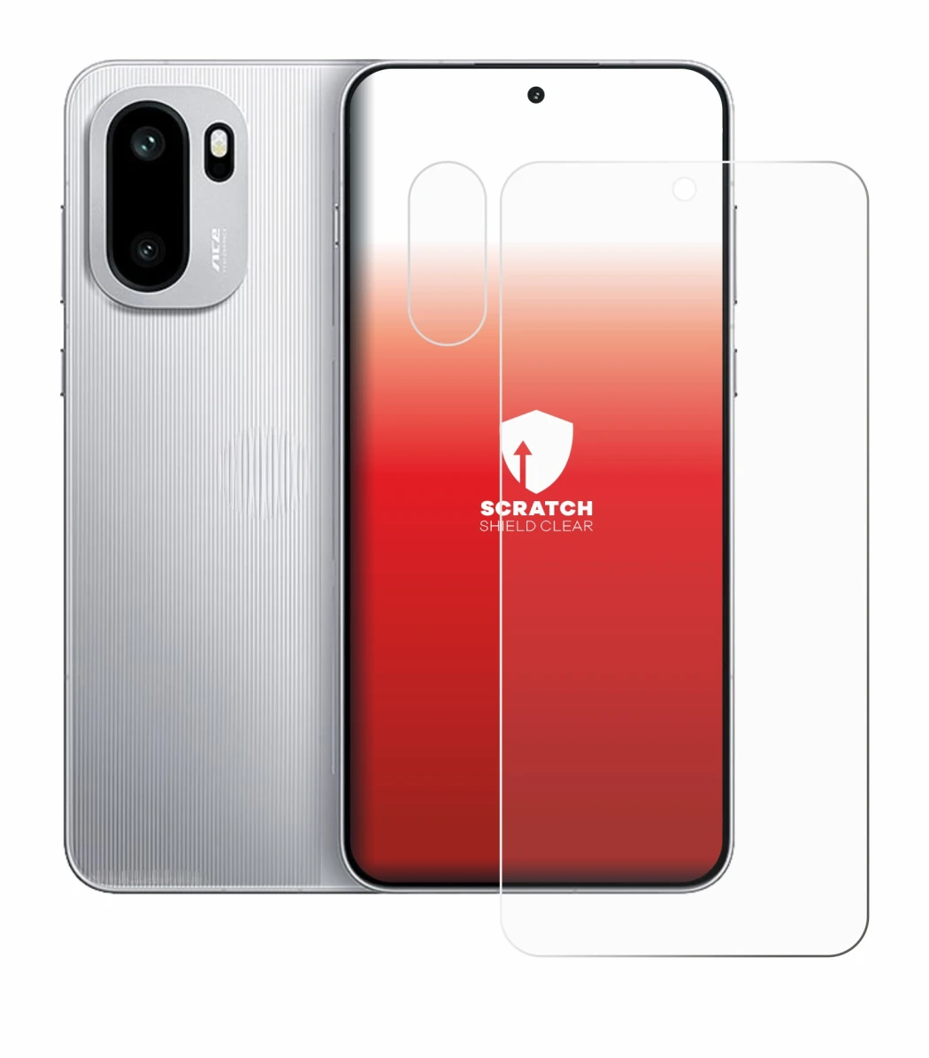 Image of the device OnePlus 15R (Front+Camera) with a wide variety of screen protectors.