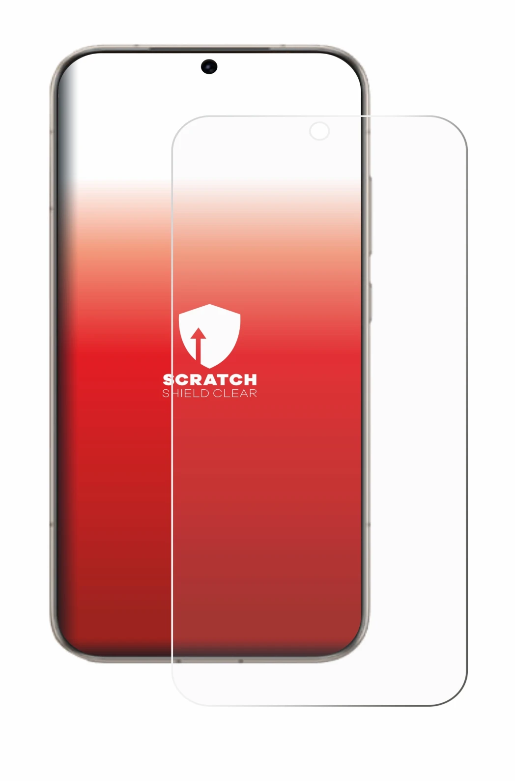 Image of the device Honor Magic 8 with a wide variety of screen protectors.