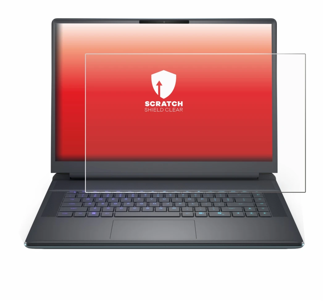 Image of the device Dell Alienware 16 Area-51 with a wide variety of screen protectors.