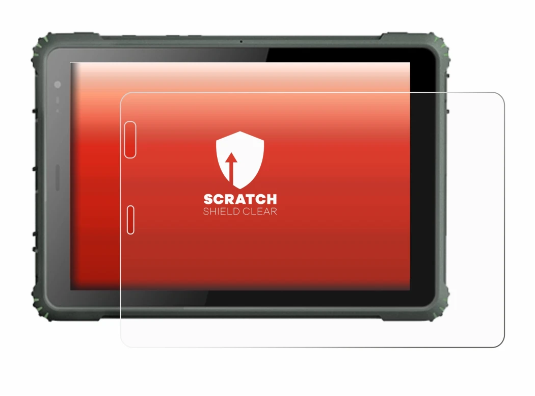 Image of the device Geshem MTK6877 with a wide variety of screen protectors.