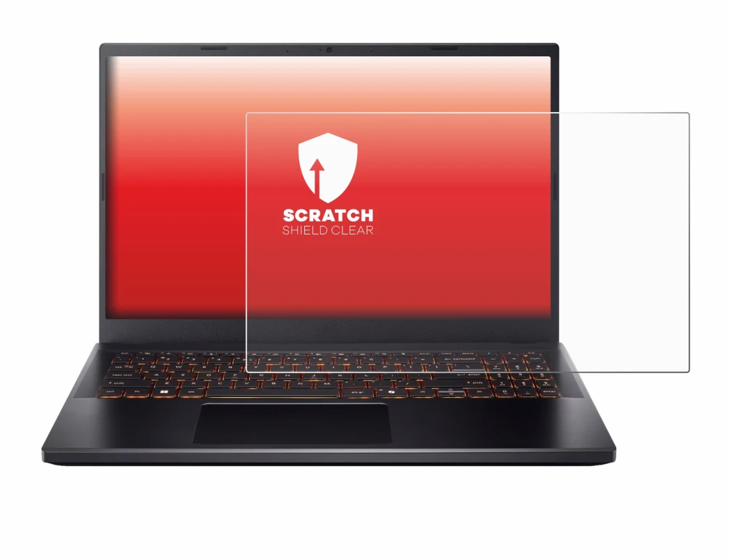 Image of the device Acer Nitro V 15 with a wide variety of screen protectors.