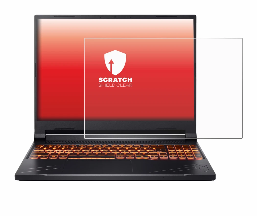 Image of the device Acer Nitro V 16 with a wide variety of screen protectors.