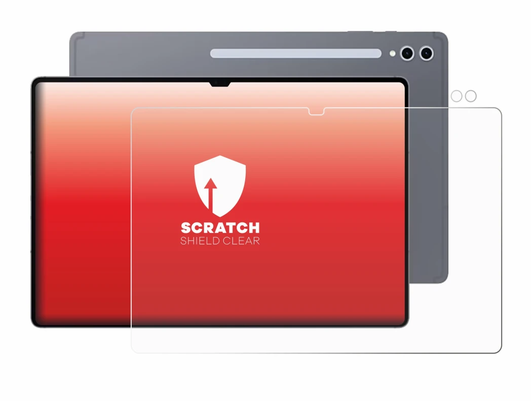 Image of the device Samsung Galaxy Tab S10 Ultra (Front+Camera) with a wide variety of screen protectors.