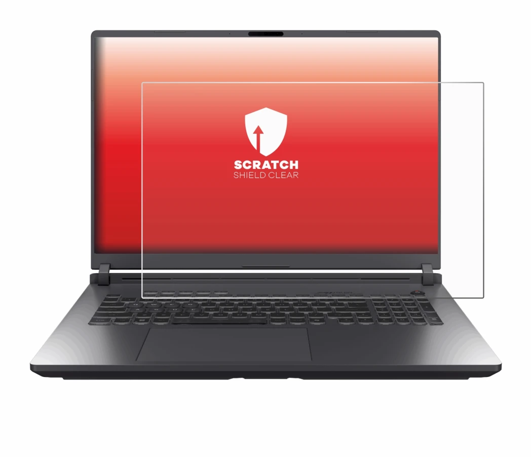 Image of the device ASUS ROG Strix G18 G815 2025 with a wide variety of screen protectors.