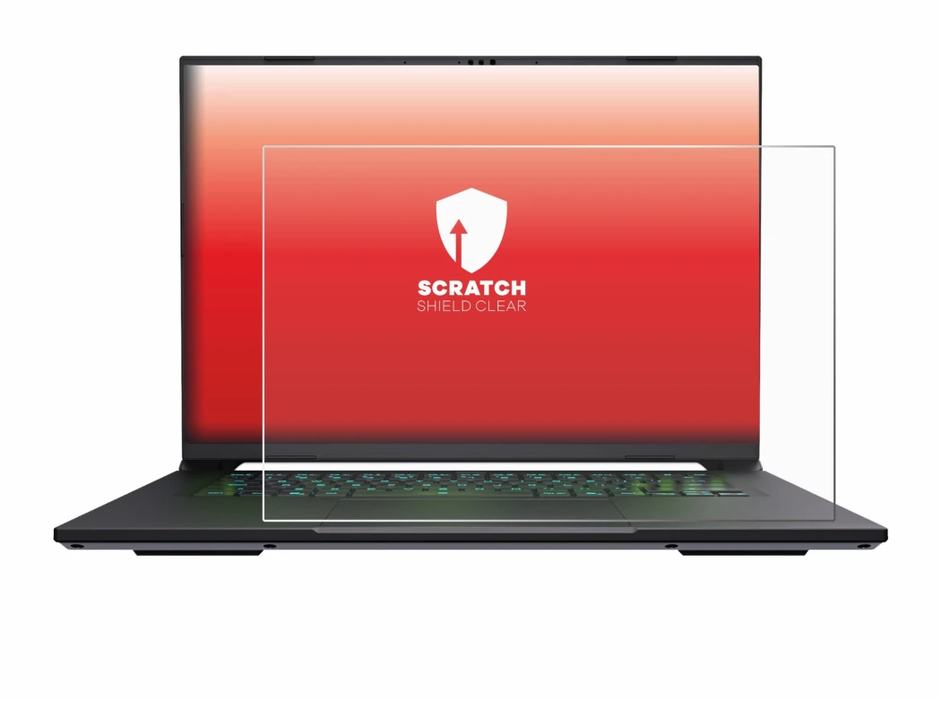Image of the device Gigabyte AERO X16 2025 with a wide variety of screen protectors.