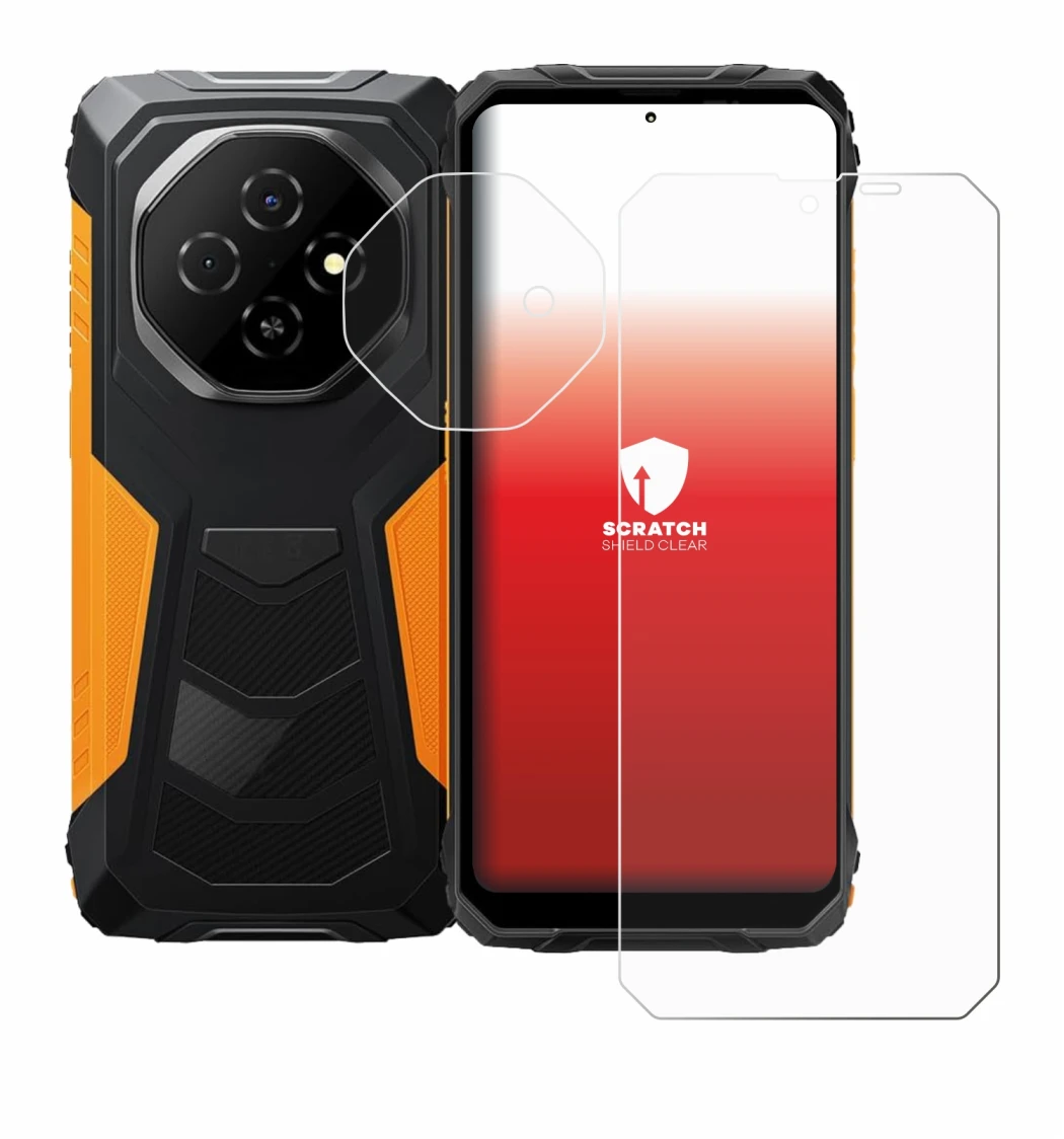 Image of the device Blackview Fort 1 (Front+Camera) with a wide variety of screen protectors.