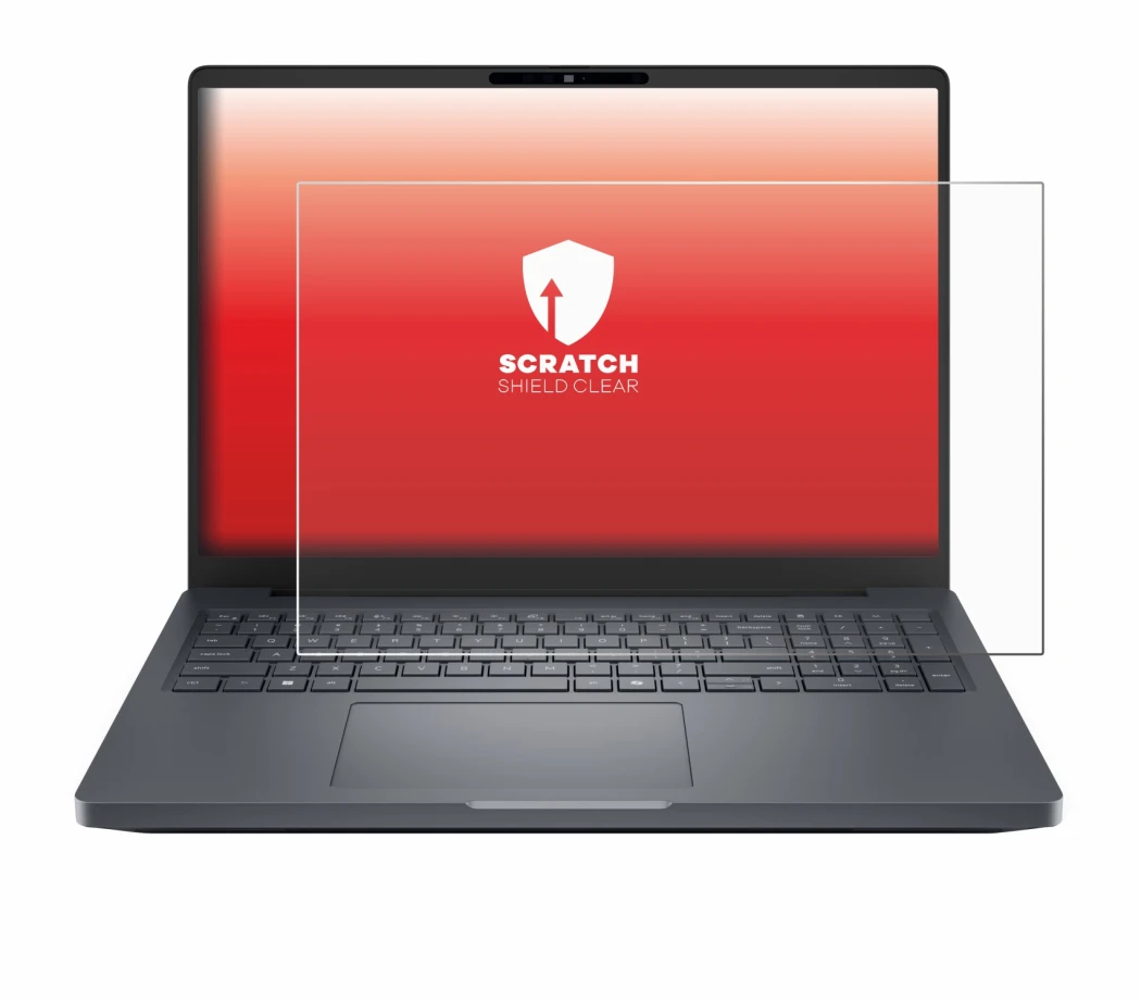 Image of the device Dell Pro Max 16 Plus with a wide variety of screen protectors.