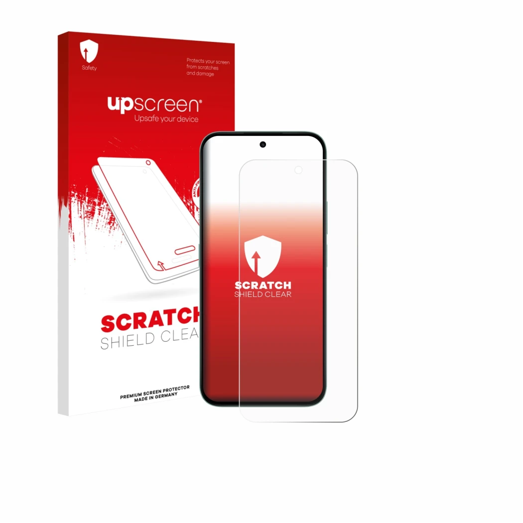 Front side of a product packaging with the brand logo upscreen. Next to it is the device Honor X6c shown with the correspondin