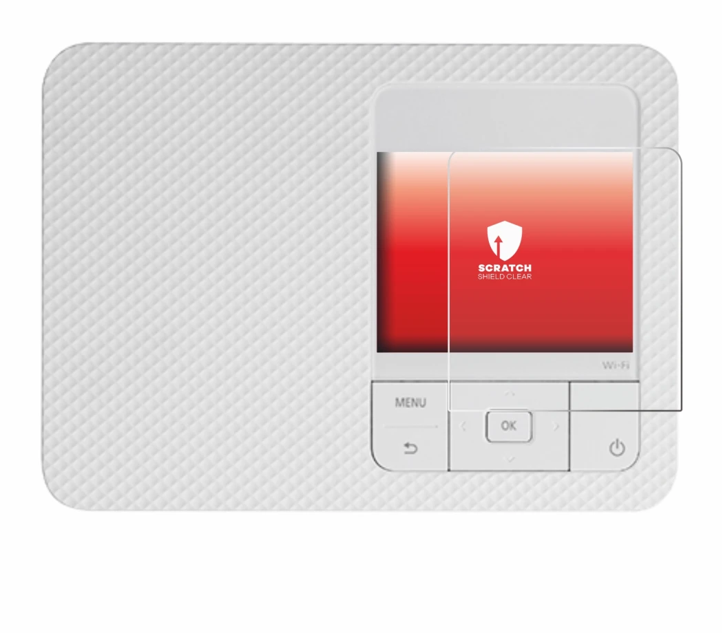 Image of the device Canon Selphy CP1500 Mini with a wide variety of screen protectors.