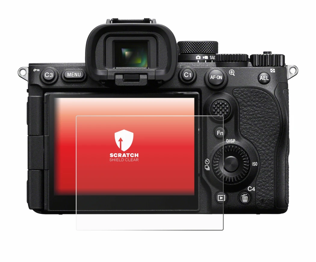 Image of the device Sony Alpha 7 V (ILCE-7M5) with a wide variety of screen protectors.