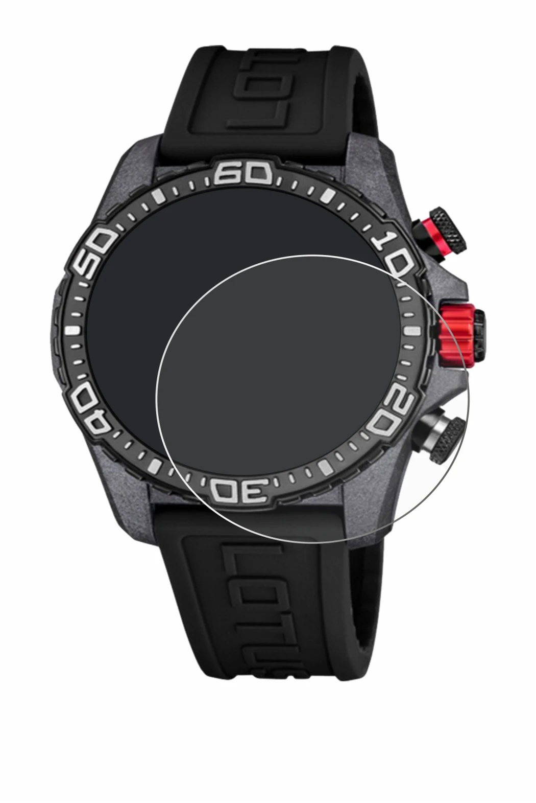 Image of the device Lotus Connected 20000/4 (45 mm) with a wide variety of screen protectors.