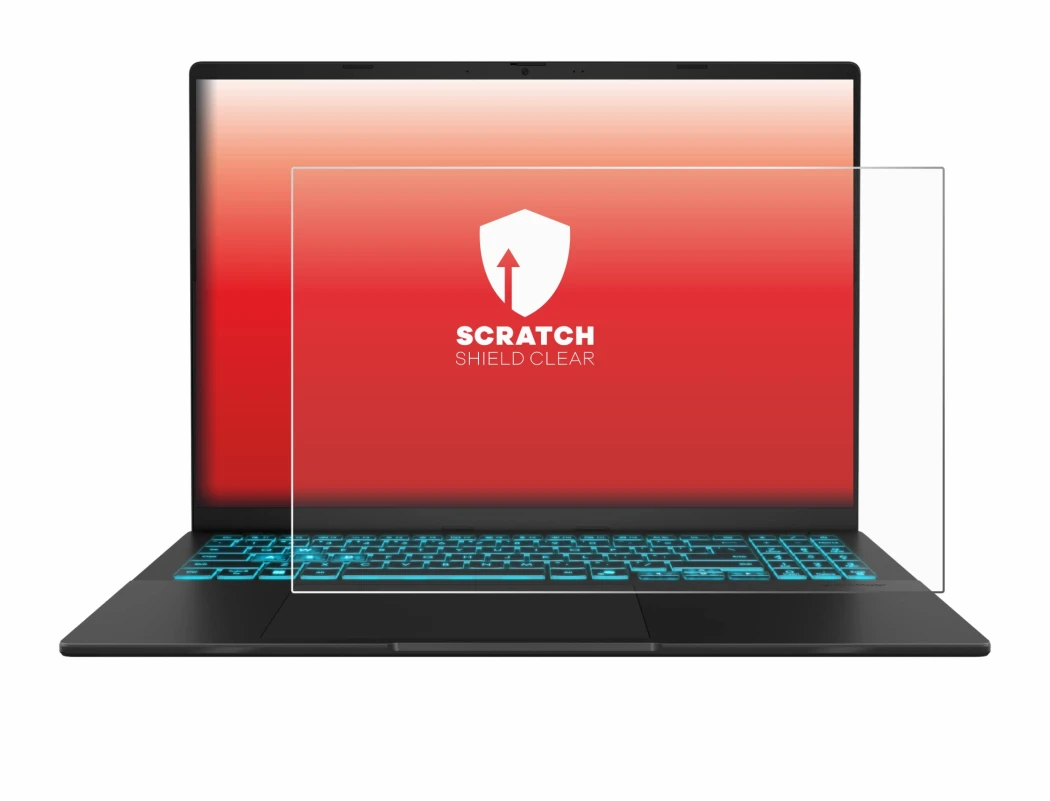 Image of the device ASUS V16 V3607 with a wide variety of screen protectors.