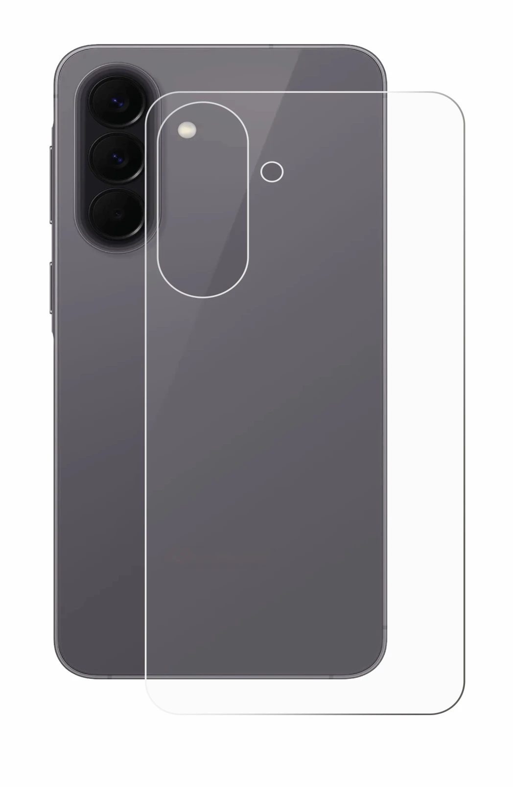 Image of the device Samsung Galaxy A57 5G (Back) with a wide variety of screen protectors.