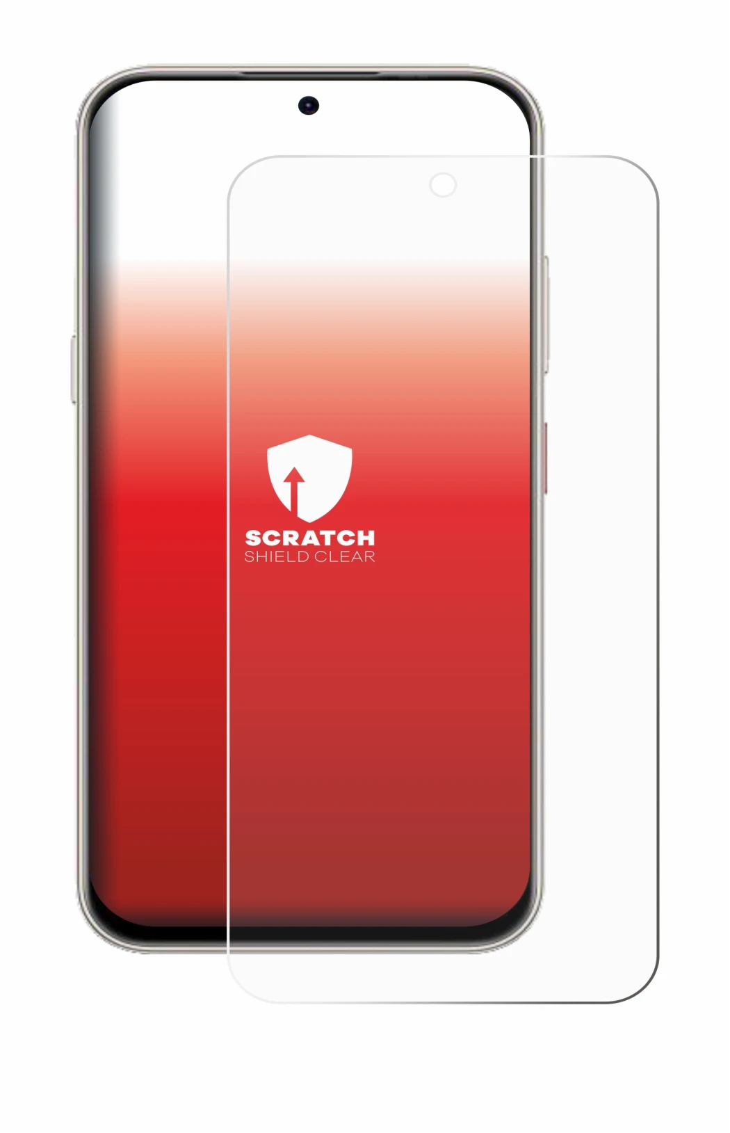 Image of the device Nubia V80 Pro with a wide variety of screen protectors.