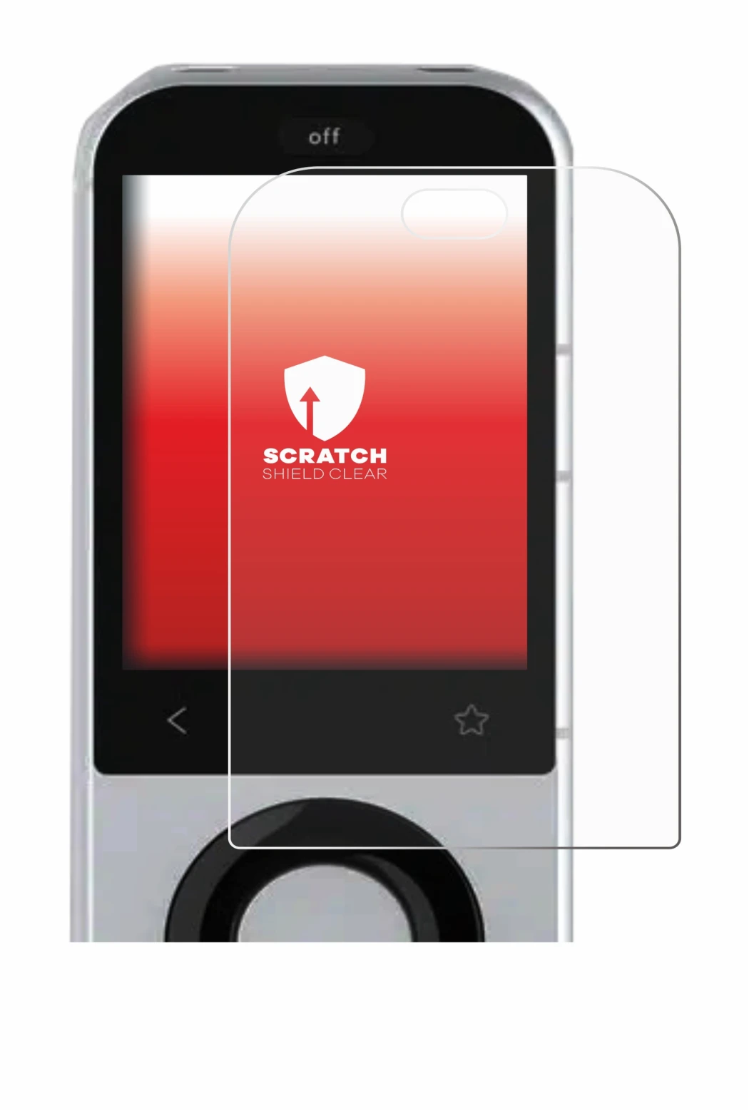Image of the device Sofabaton X2 with a wide variety of screen protectors.
