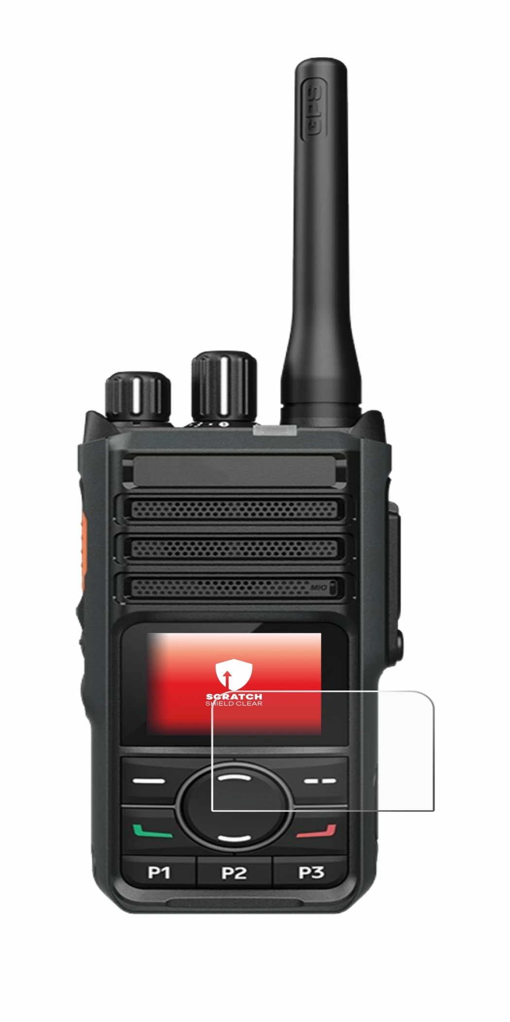 Image of the device Hytera HP565 with a wide variety of screen protectors.