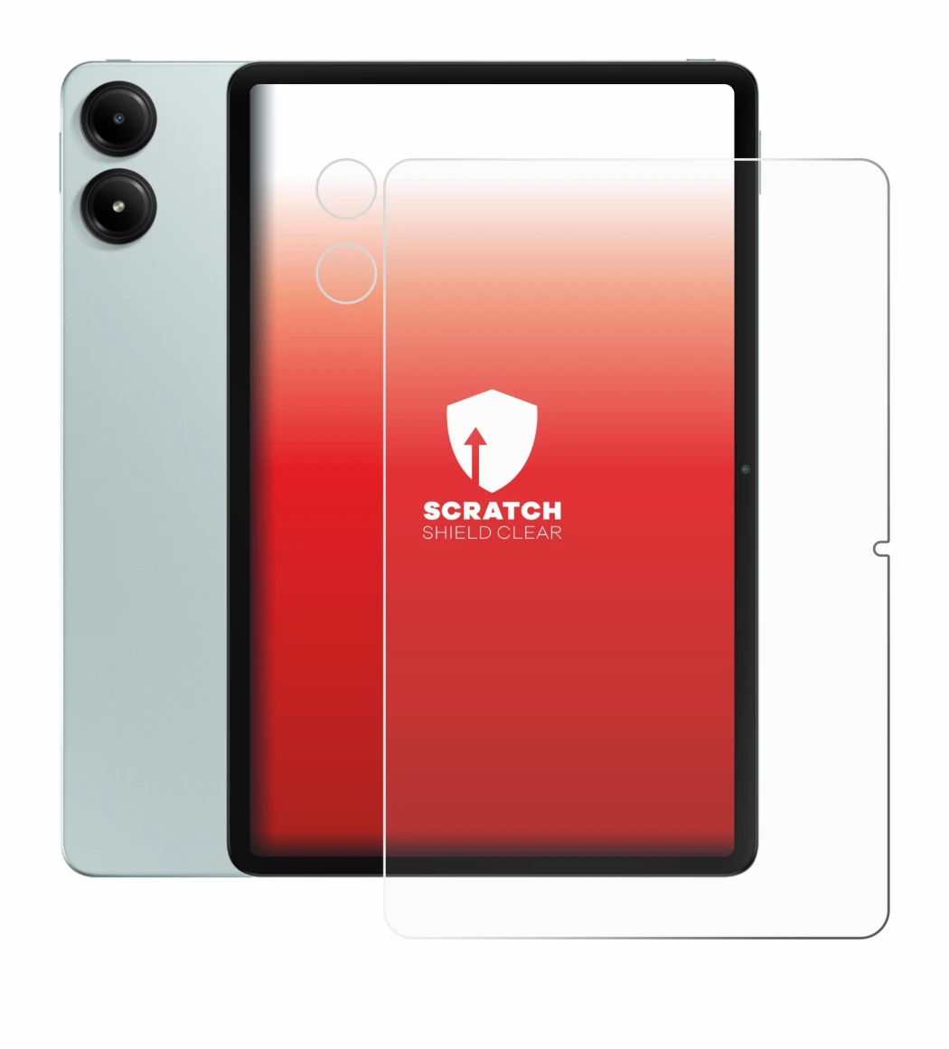 Image of the device Xiaomi Redmi Pad Pro (Front+Camera) with a wide variety of screen protectors.