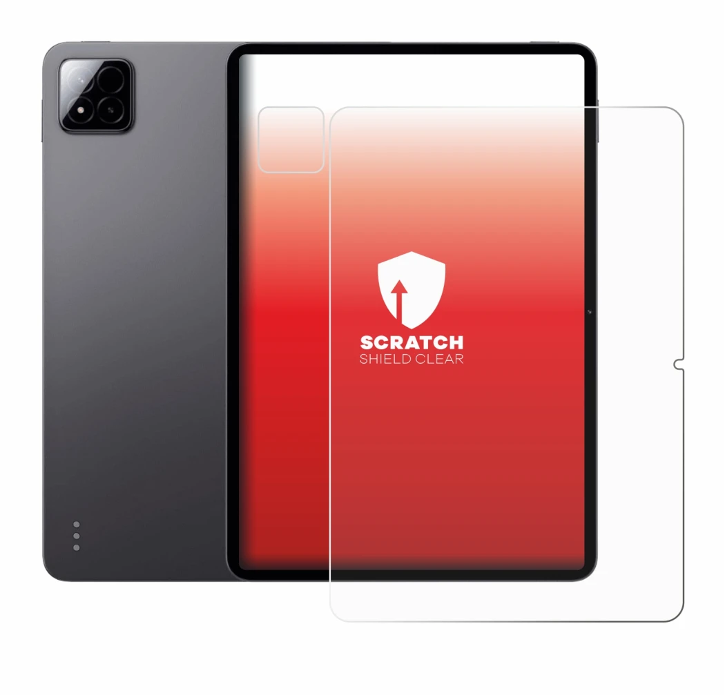 Image of the device Xiaomi Pad 7 Pro (Front+Camera) with a wide variety of screen protectors.