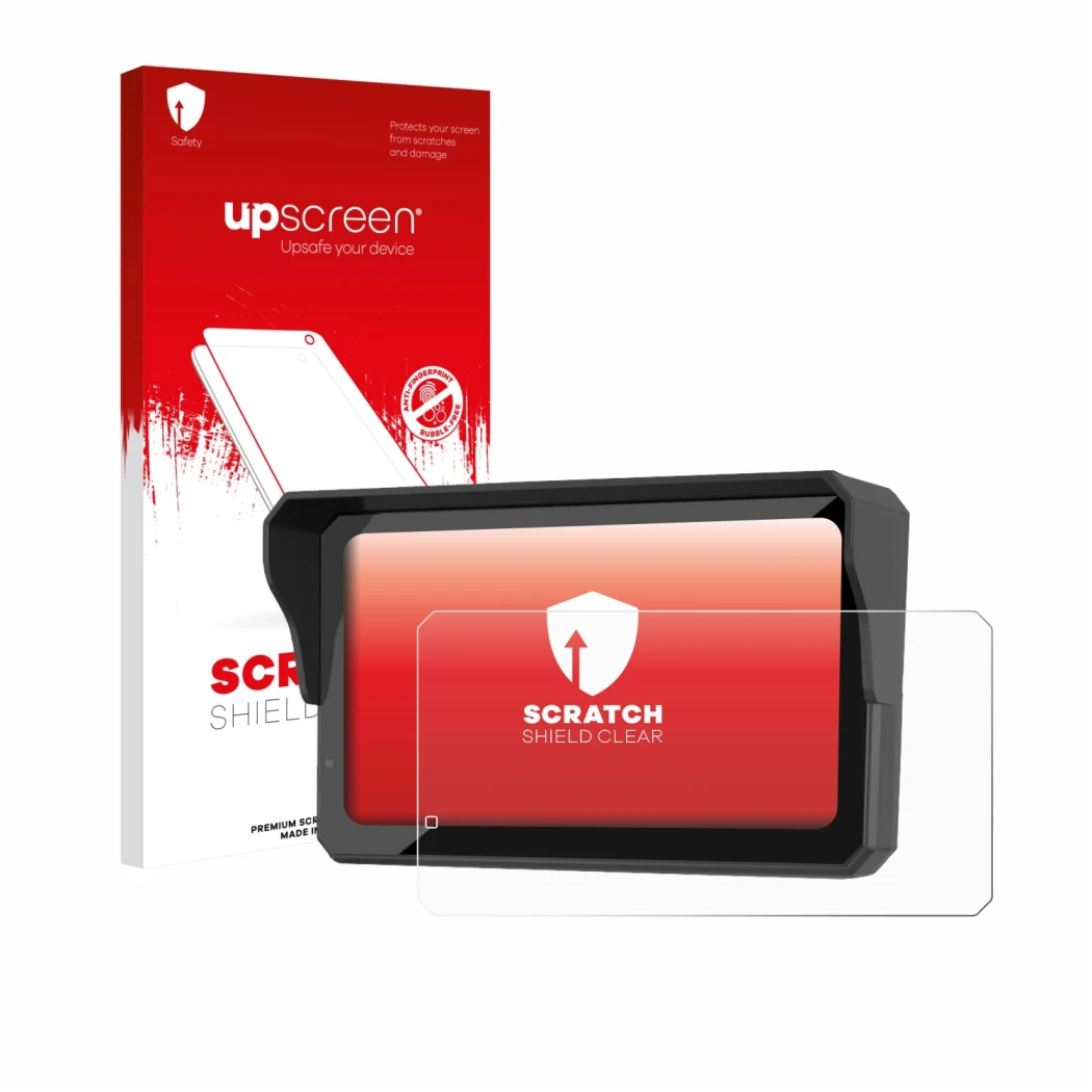 Front side of a product packaging with the brand logo upscreen. Next to it is the device Carpuride W602S Pro shown with the co