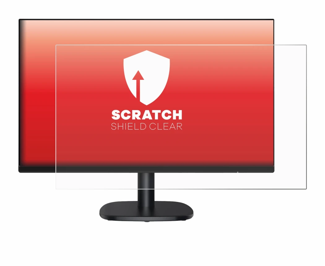 Image of the device Amazon Basics C24M2020DEU with a wide variety of screen protectors.