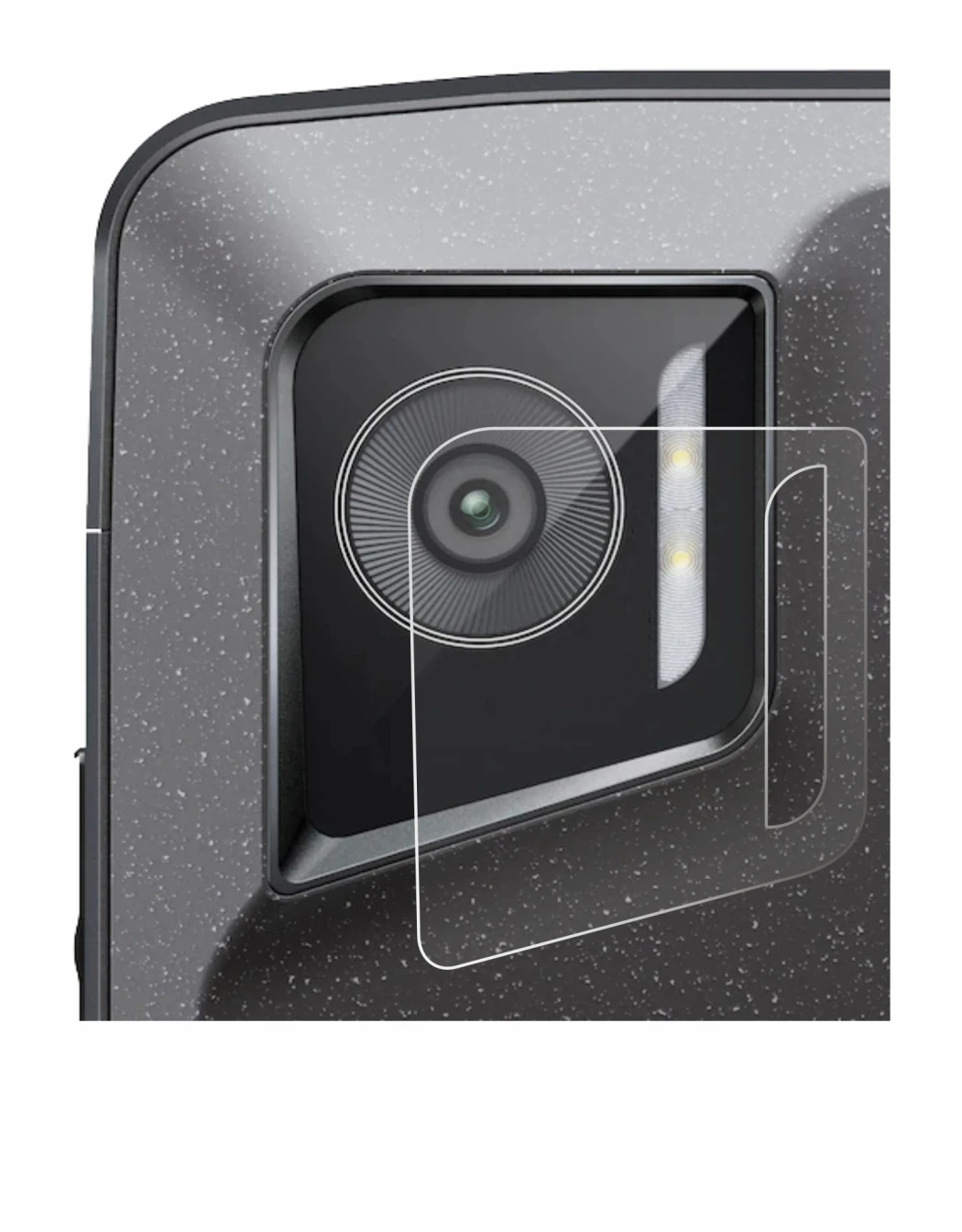 Image of the device Crosscall Stellar M6E (ONLY Camera Lens) with a wide variety of screen protectors.