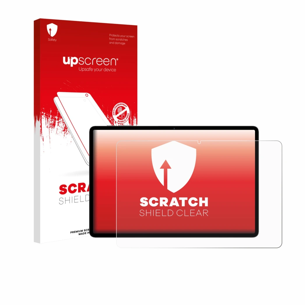 Front side of a product packaging with the brand logo upscreen. Next to it is the device Teclast P50T shown with the correspon