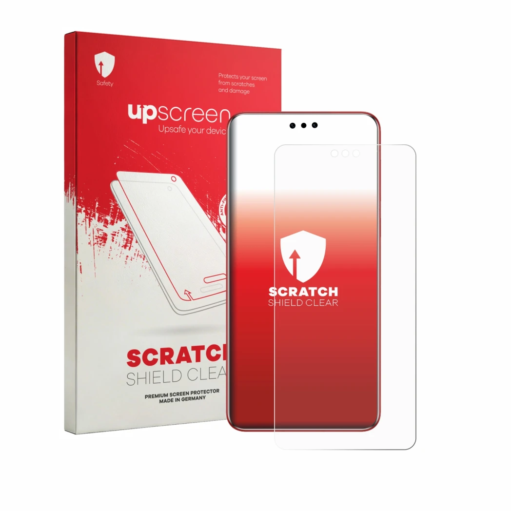 Front side of a product packaging with the brand logo upscreen. Next to it is the device Huawei Mate 60 RS Ultimate shown with