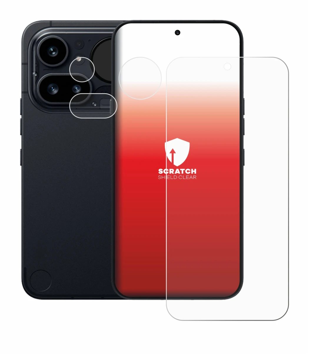 Image of the device Nothing Phone (4a) Pro (Front+Camera) with a wide variety of screen protectors.