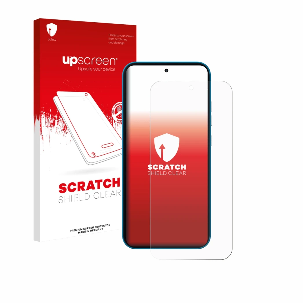 Front side of a product packaging with the brand logo upscreen. Next to it is the device Nothing Phone (4a) shown with the cor