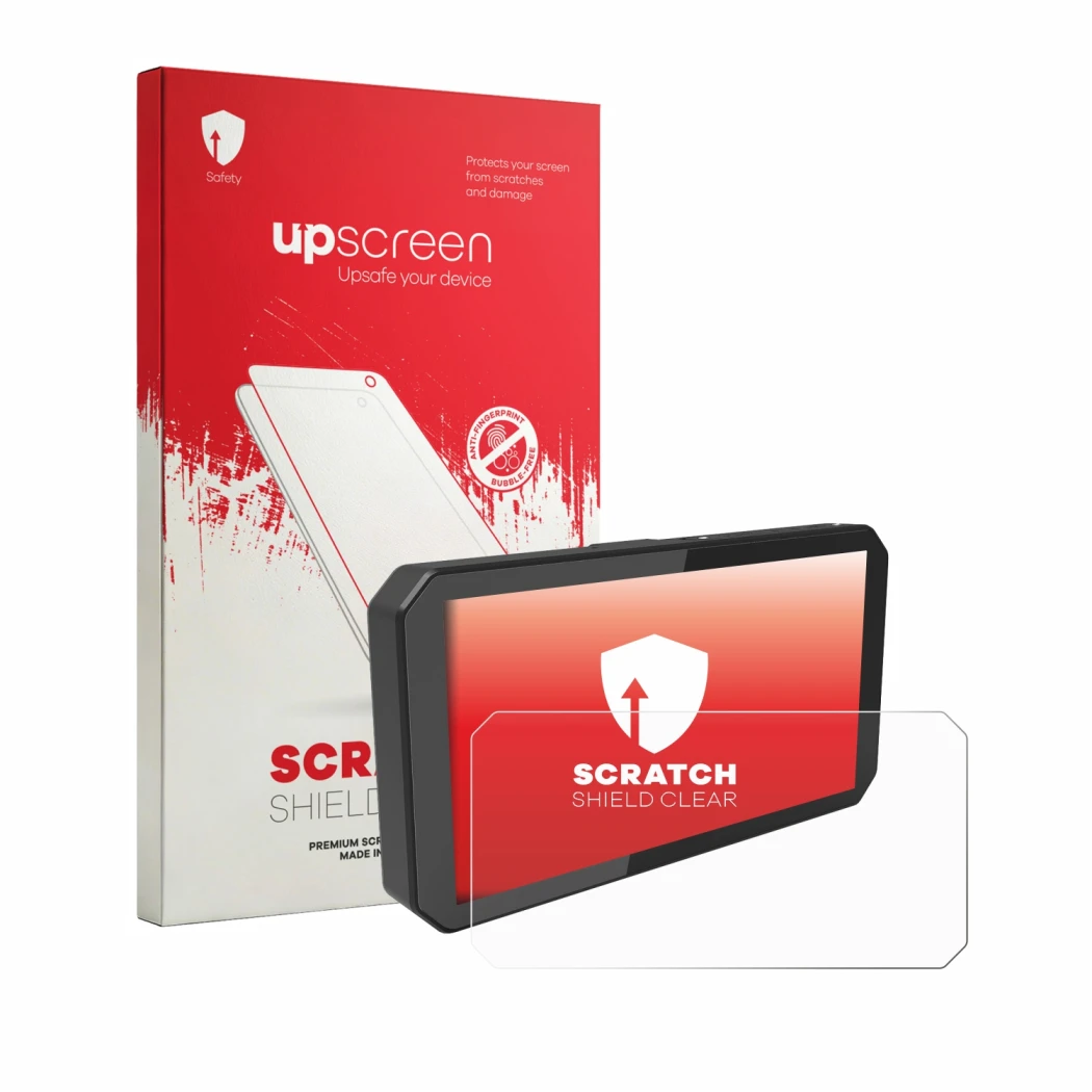 Front side of a product packaging with the brand logo upscreen. Next to it is the device Innovv N1 Pro 5.99