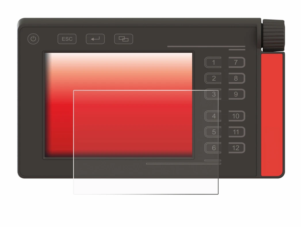 Image of the device Müller Elektronik SMART570 with a wide variety of screen protectors.