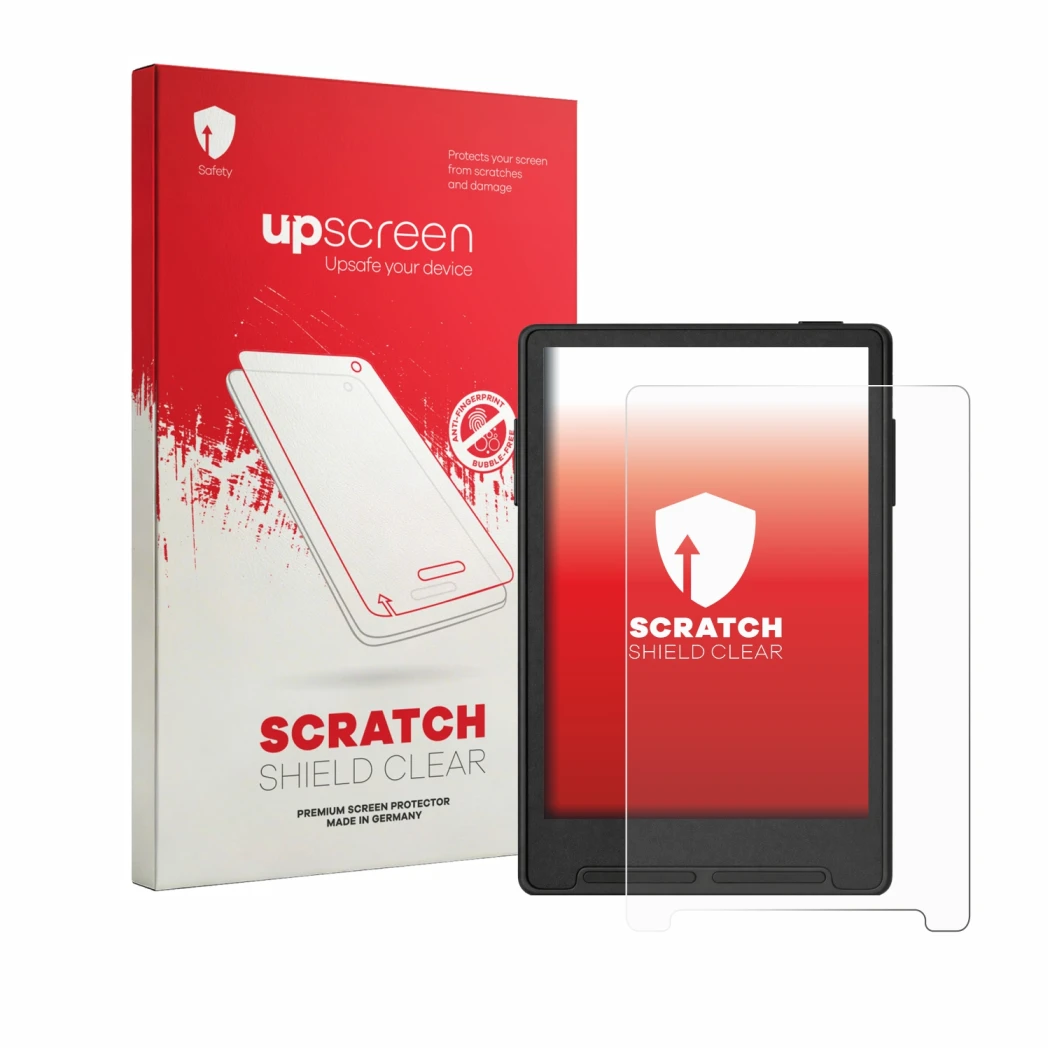 Front side of a product packaging with the brand logo upscreen. Next to it is the device Xteink X3 shown with the correspondin