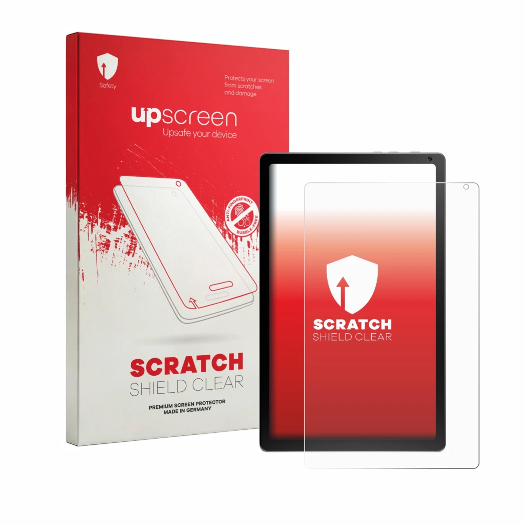 Front side of a product packaging with the brand logo upscreen. Next to it is the device Yicty KB1004 shown with the correspon