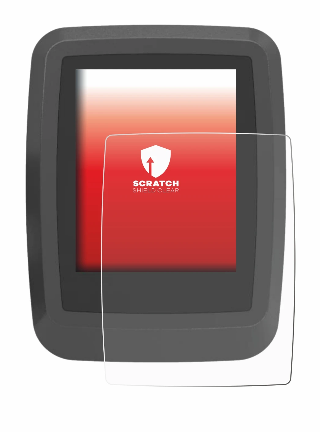 Image of the device Ananda D16 TFT-Display with a wide variety of screen protectors.