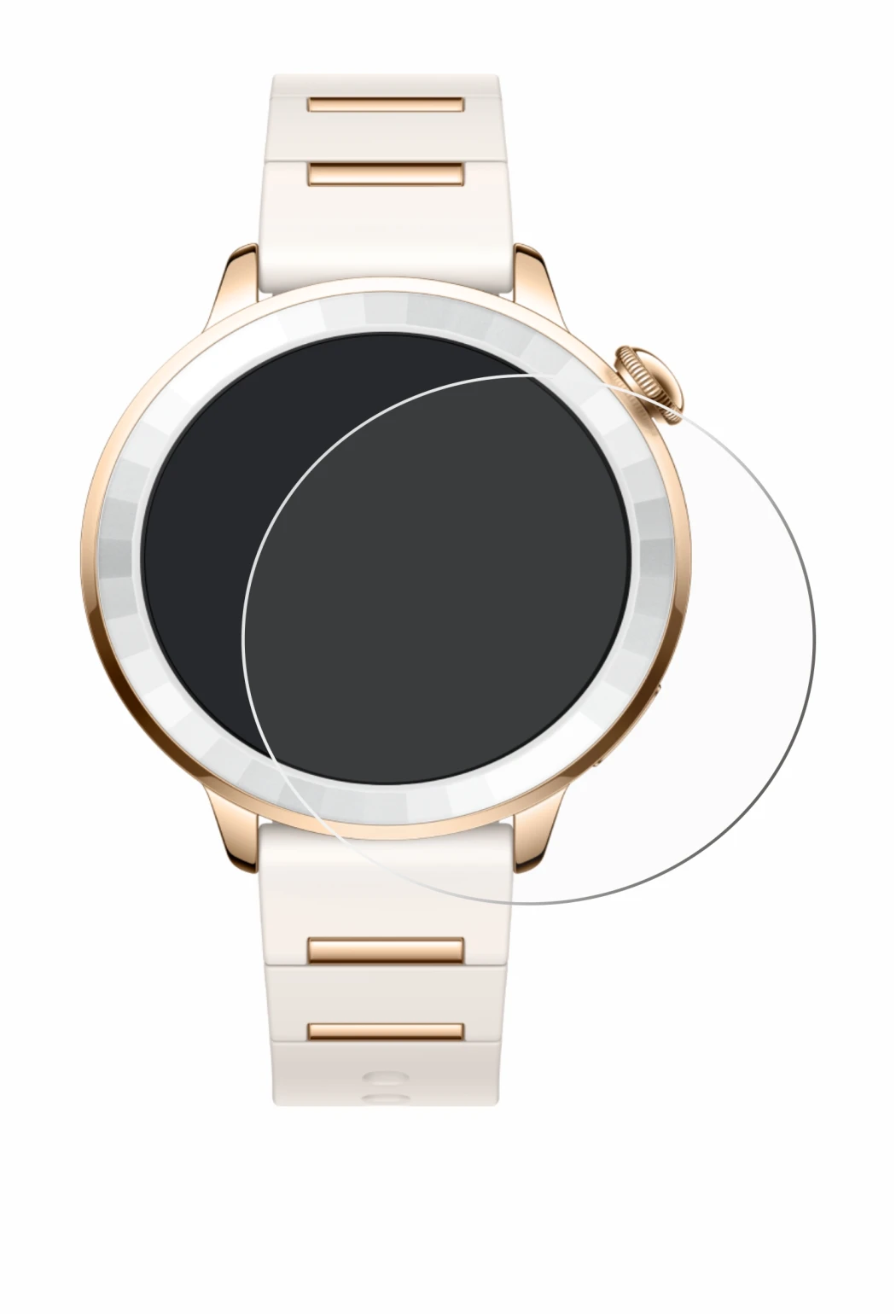 Image of the device Oppo Watch X3 Mini with a wide variety of screen protectors.