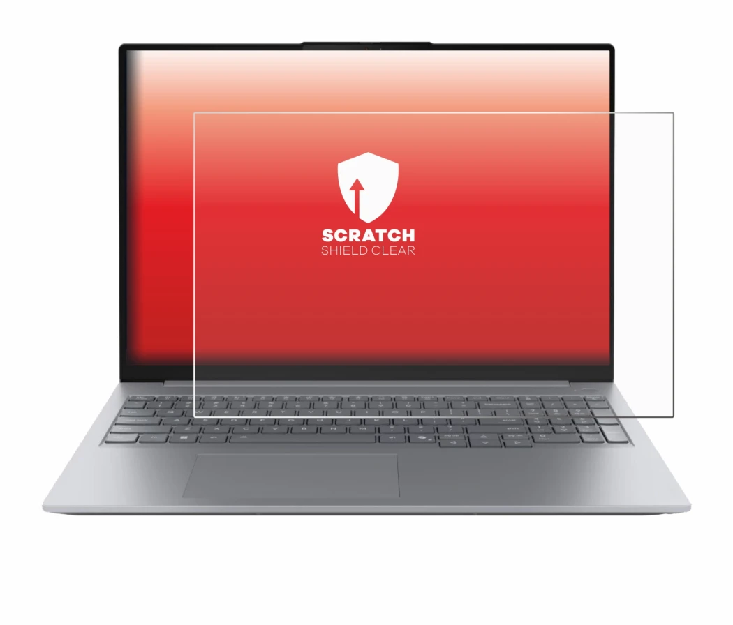 Image of the device Lenovo ThinkBook 16 Gen 9 with a wide variety of screen protectors.