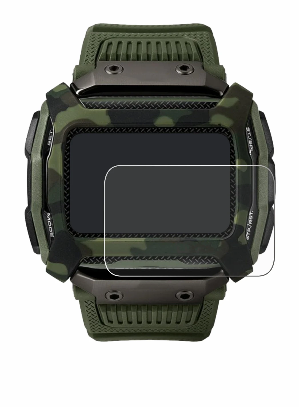 Image of the device Timex Command Shock with a wide variety of screen protectors.