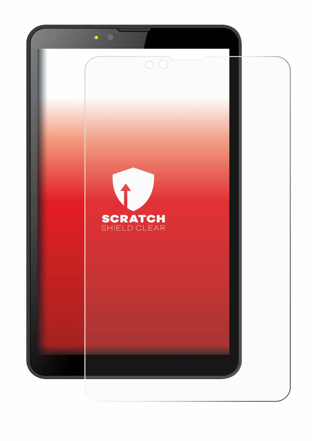 Image of the device Brave BT7X1 with a wide variety of screen protectors.