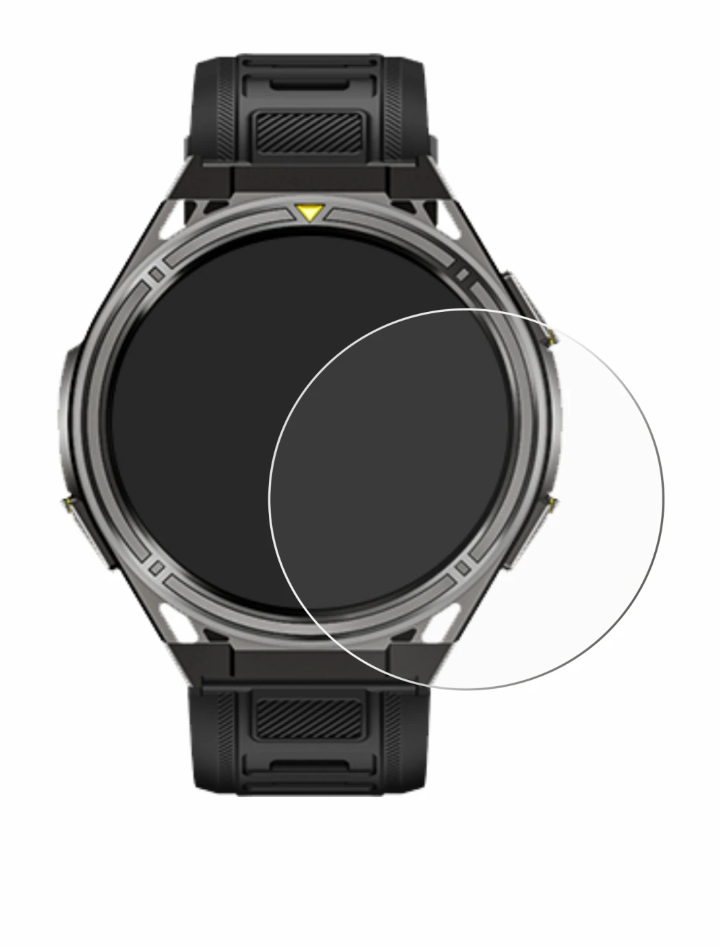 Image of the device Cubot GT5 with a wide variety of screen protectors.