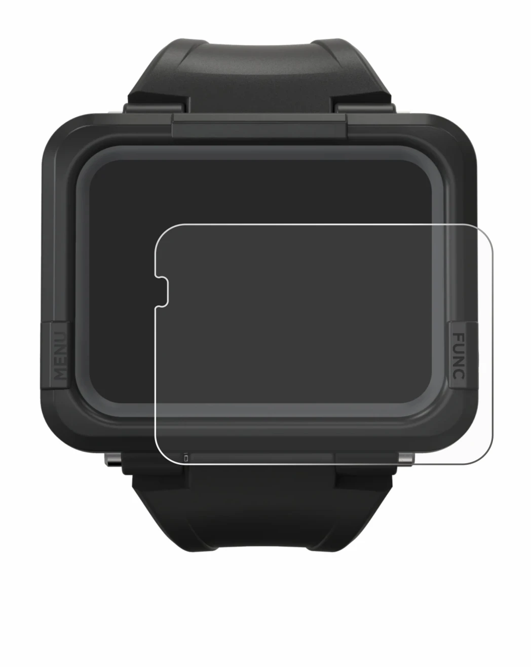 Image of the device Shearwater Peregrine TX with a wide variety of screen protectors.
