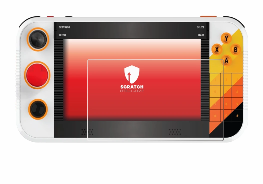 Image of the device My Arcade Atari Gamestation Go Portable with a wide variety of screen protectors.