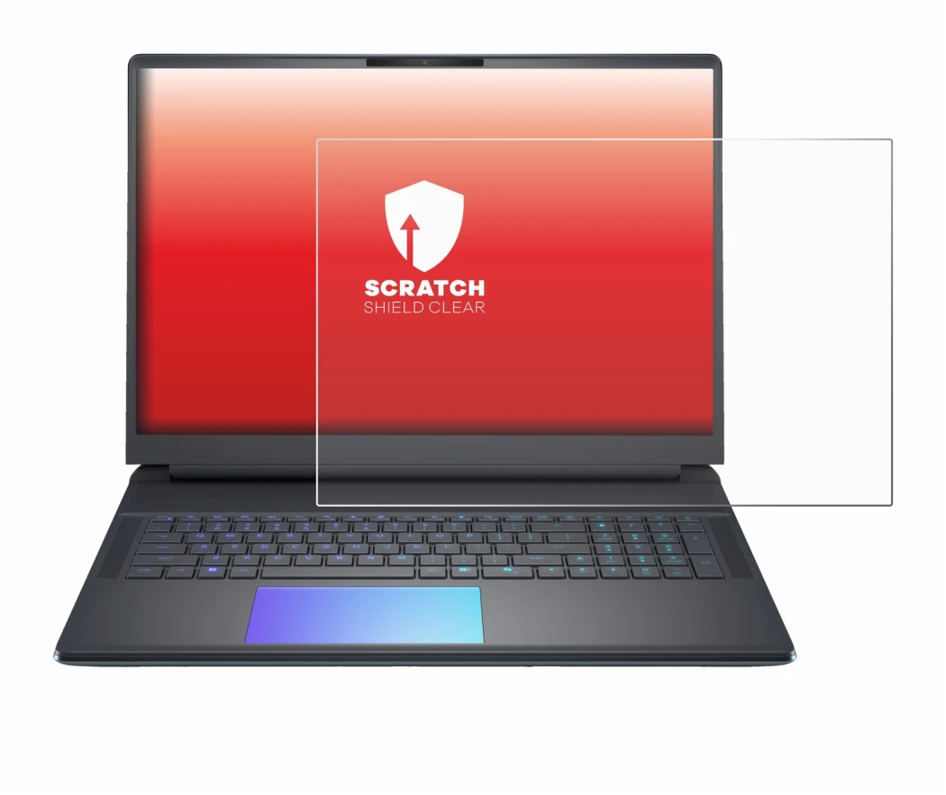 Image of the device Dell Alienware 18 Area-51 with a wide variety of screen protectors.
