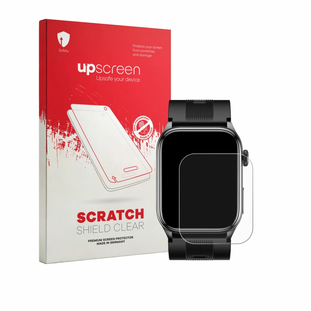 Front side of a product packaging with the brand logo upscreen. Next to it is the device Knauermann Pro 4 AIR (rectangular) sh