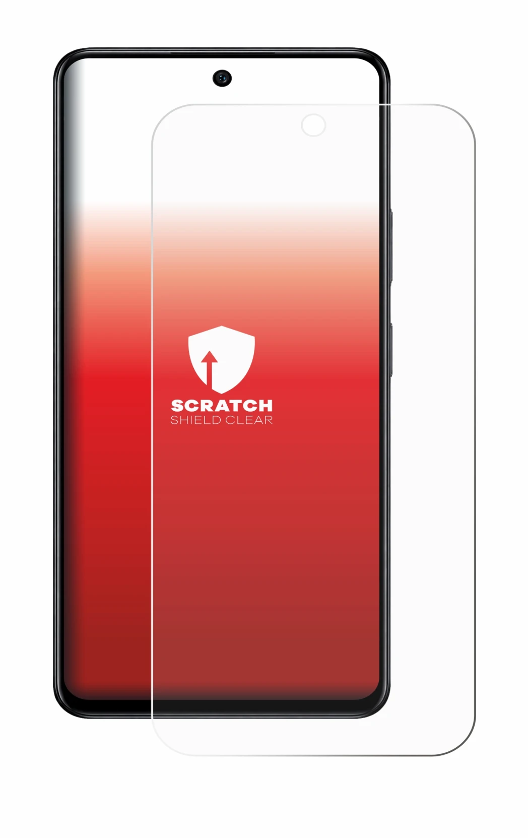 Image of the device Infinix Hot 70 with a wide variety of screen protectors.
