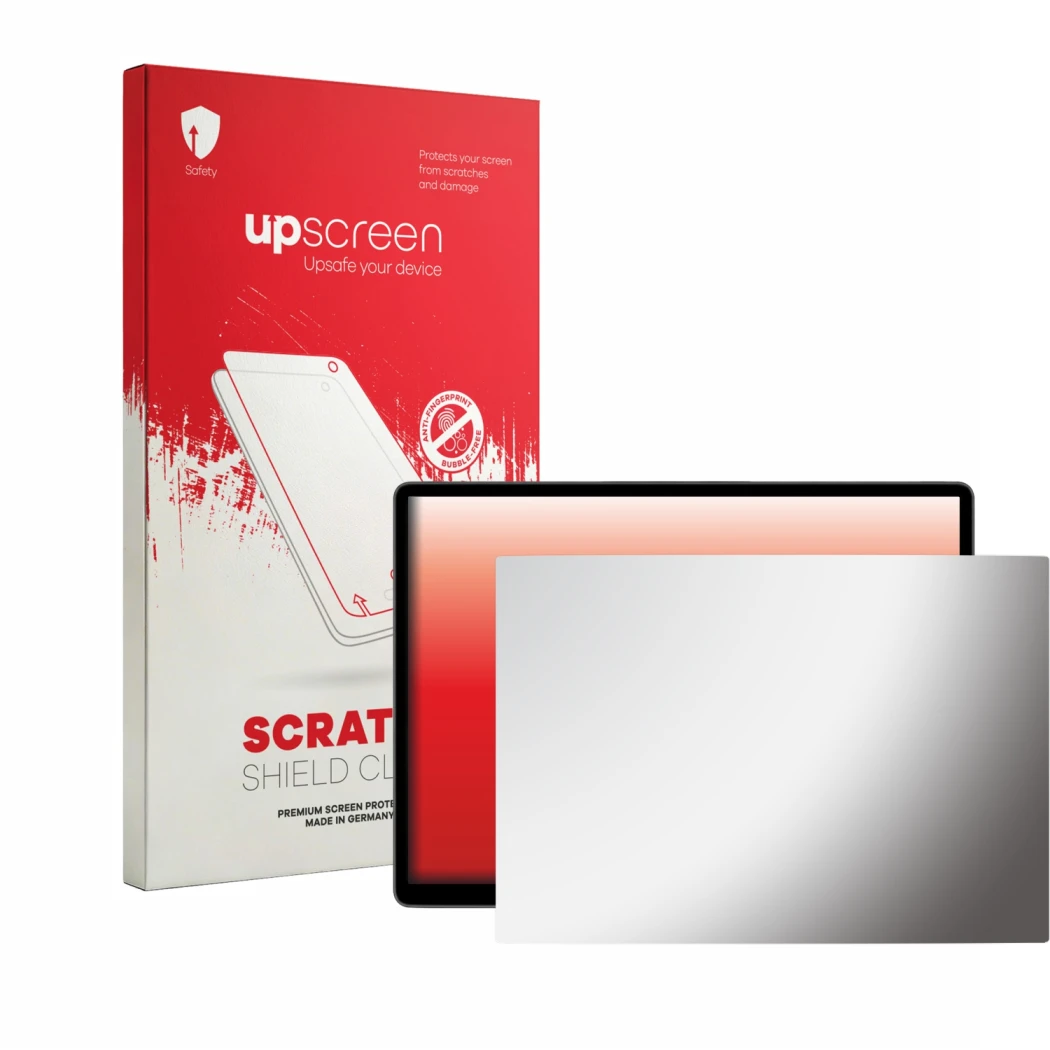 Front side of a product packaging with the brand logo upscreen. Next to it is the device Tesla Model Y Juniper 16