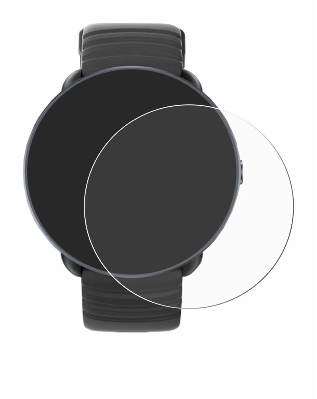 Image of the device Parsonver PSSW9 with a wide variety of screen protectors.